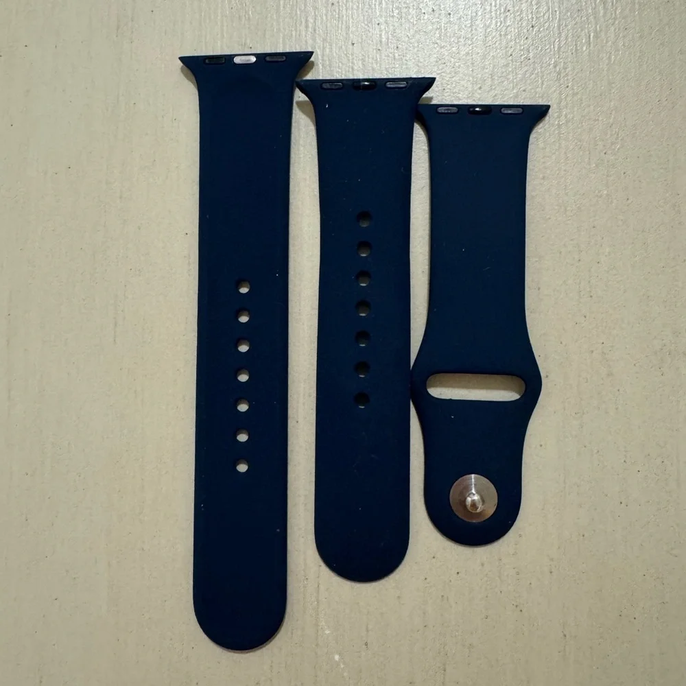Apple Watch Band Set 38MM Midnight Blue Silicone